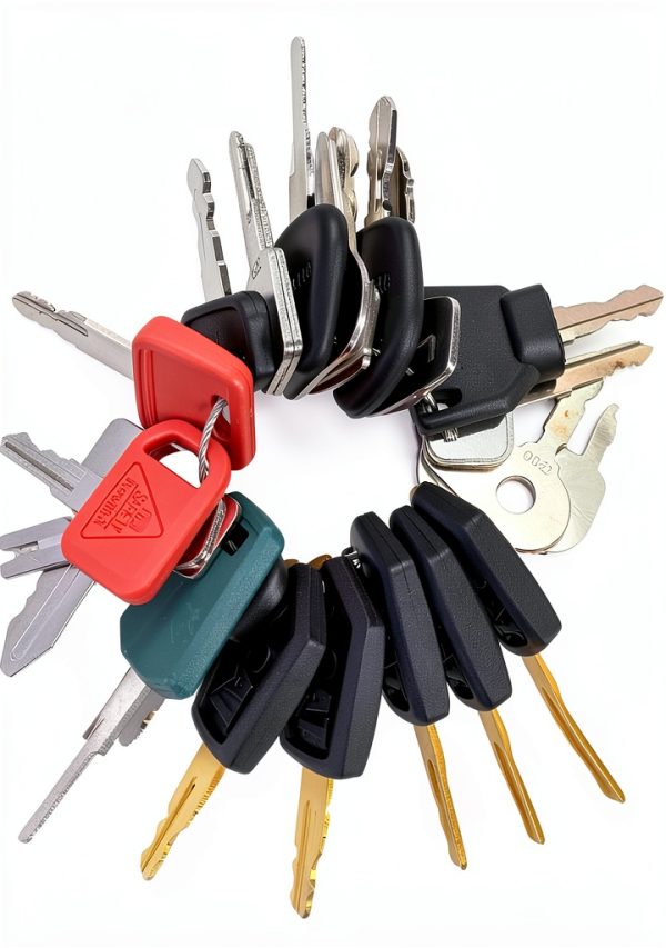 hiSpkNix 26 Universal Heavy Equipment Keys-0