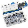 Glarks Carbon Steel Woodruff Keys Kit-5