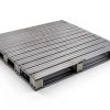 Galvanized Steel Pallet by Vestil SPL-4848 48x48x4.75in Gray-3