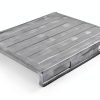 Galvanized Steel Pallet Vestil SDSP-4048 39.5" x 47" x 6.5" 4,000lb-1