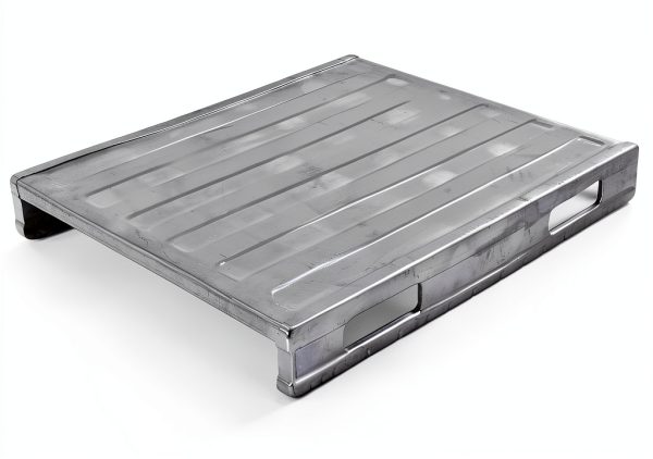 Galvanized Steel Pallet Vestil SDSP-4048 39.5" x 47" x 6.5" 4,000lb-1
