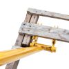 Pallet Buster Tool BISupply Yellow 41in Handle Deck Wrecker Pry Bar-2
