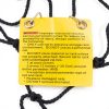 Vestil Nylon Pallet Rack Netting 99in x 48in Black 2500lb Capacity-3