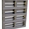 Galvanized Steel Pallet by Vestil SPL-4848 48x48x4.75in Gray-1