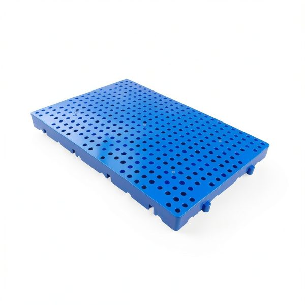 Plastic Pallet LXSEHN HDPE Floor Pallet Blue 23.6x15.7x2in-1