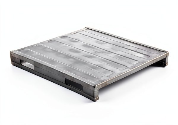 Galvanized Steel Pallet Vestil SDSP-4048 39.5" x 47" x 6.5" 4,000lb-3
