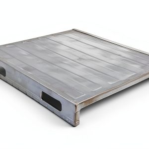 Galvanized Steel Pallet Vestil SDSP-4048 39.5" x 47" x 6.5" 4,000lb-0