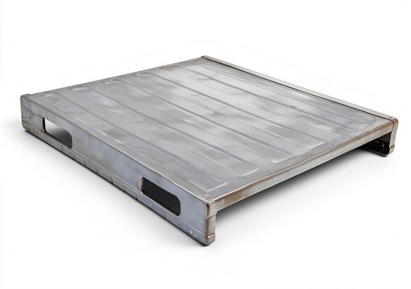 Galvanized Steel Pallet Vestil SDSP-4048 39.5" x 47" x 6.5" 4,000lb-0
