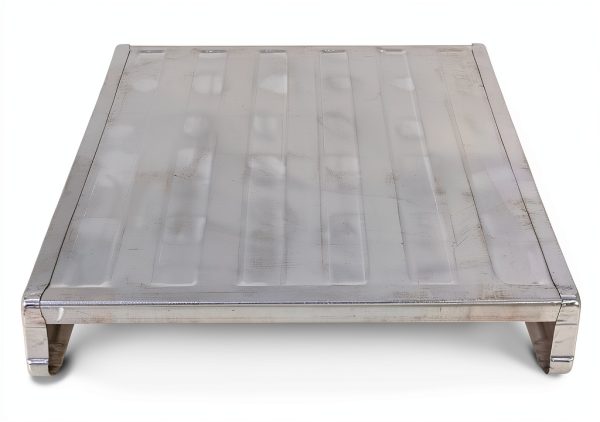 Galvanized Steel Pallet Vestil SDSP-4048 39.5" x 47" x 6.5" 4,000lb-2