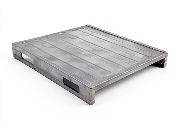Galvanized Steel Pallet Vestil SDSP-4048 39.5" x 47" x 6.5" 4,000lb-4