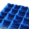 Plastic Pallet LXSEHN HDPE Floor Pallet Blue 23.6x15.7x2in-4
