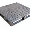 Galvanized Steel Pallet by Vestil SPL-4848 48x48x4.75in Gray-0