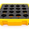 Drum Modular Platform QWORK Spill Pallet 2000lb Capacity-2