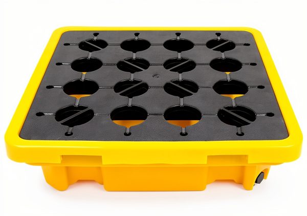 Drum Modular Platform QWORK Spill Pallet 2000lb Capacity-2