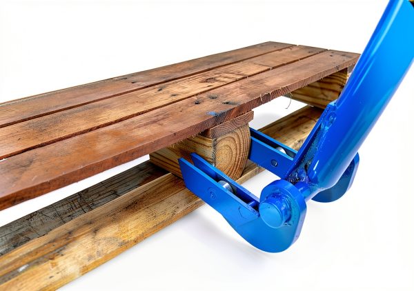 Vestil SKB-DLX Steel Deluxe Pallet Buster with 41 In. Handle Blue-5