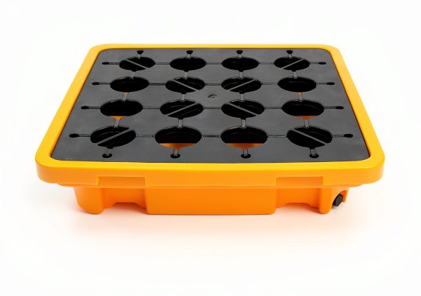 Drum Modular Platform QWORK Spill Pallet 2000lb Capacity-5