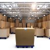 Plastic Pallets,4 Pack Lightweight Pallet,Nestable Moisture-Proof Floor Pallets,Spliceable Breathable Grid Platform for Garage Warehouse Supermarket Basement Outside Storage,15.7x11.8x3.9in-4