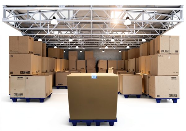 Plastic Pallets,4 Pack Lightweight Pallet,Nestable Moisture-Proof Floor Pallets,Spliceable Breathable Grid Platform for Garage Warehouse Supermarket Basement Outside Storage,15.7x11.8x3.9in-4