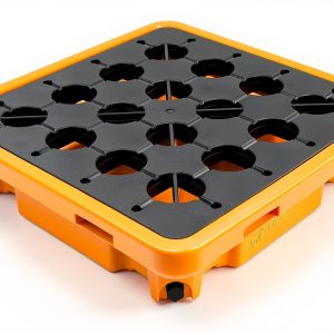 Drum Modular Platform QWORK Spill Pallet 2000lb Capacity-0